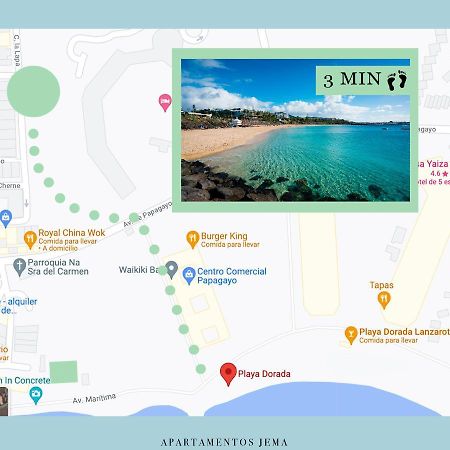 Apartamento Jema, A Un Paso De La Playa Playa Blanca  Zewnętrze zdjęcie